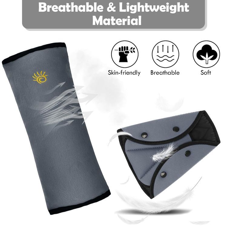 No. 6 - Seat Belt Adjuster and Seatbelt Pillow for Kids Travel - 3