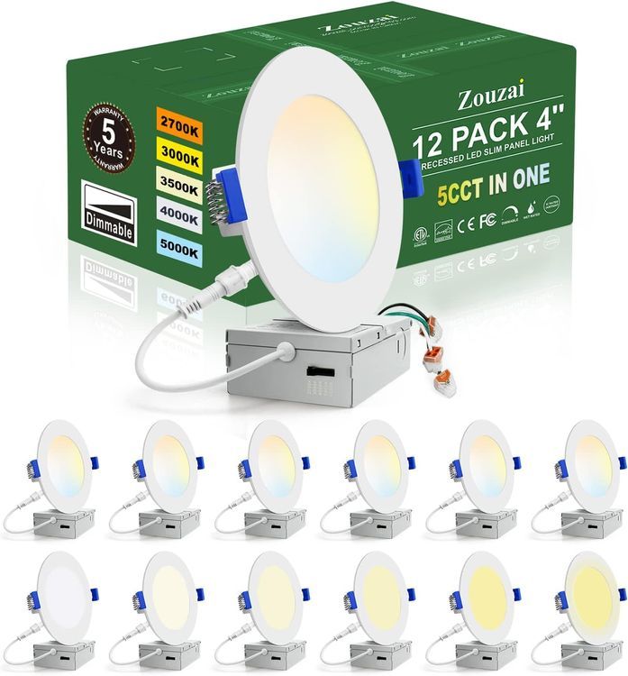 No. 3 - Zouzai LED Recessed Lights - 1