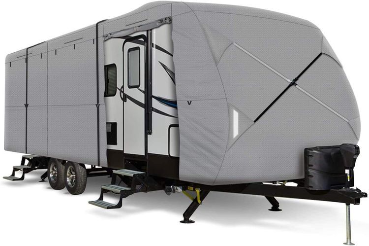 No. 2 - Leader Accessories Travel Trailer RV Cover - 1