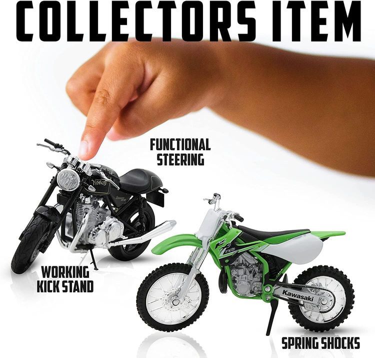 No. 7 - Welly Suzuki DR-Z400S Diecast Motorcycle - 3