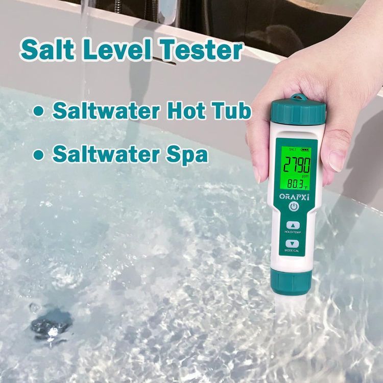 No. 1 - Pool Salt Tester ORAPXI pH and Salt Meter - 5