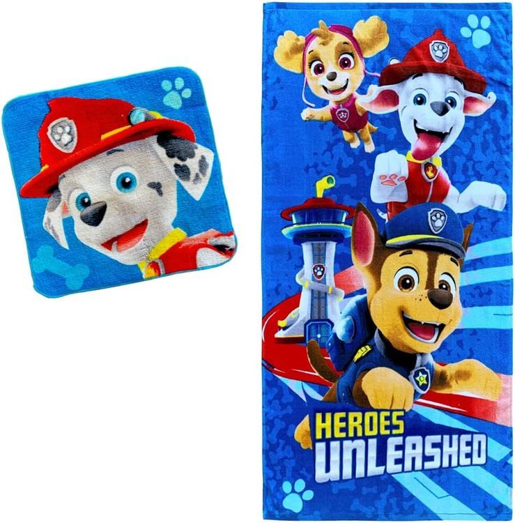 No. 5 - Franco Paw Patrol Kids Towel - 1