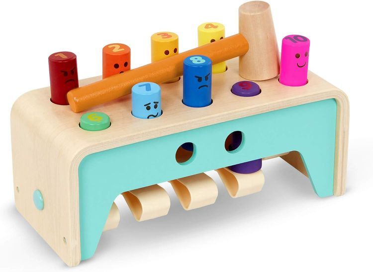 No. 8 - Battat Wooden Hammer Toy - 5