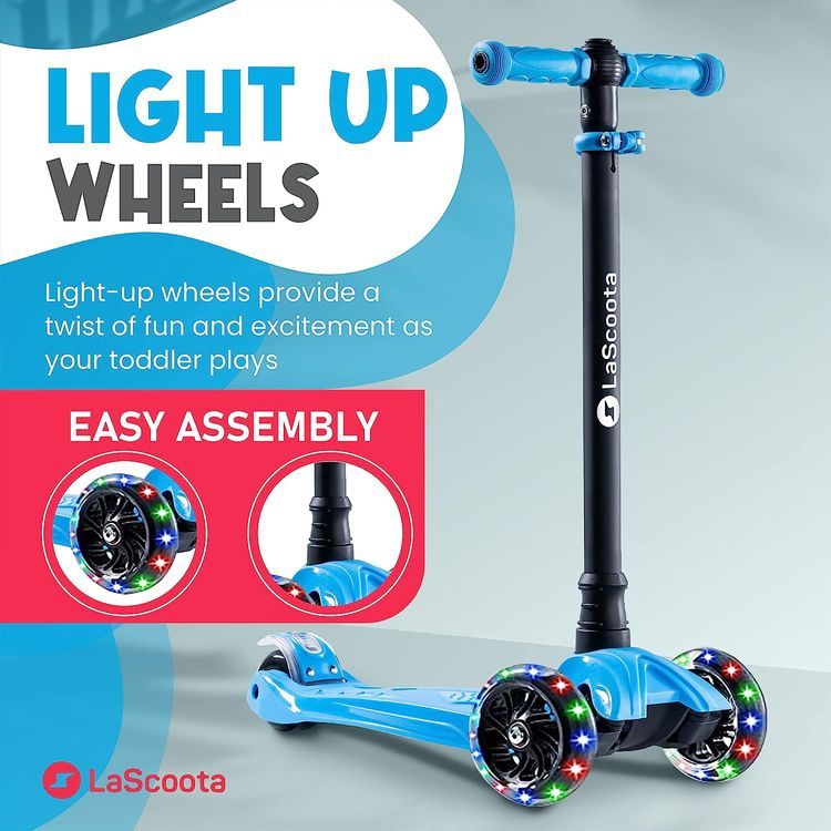 No. 6 - Lascoota 2-in-1 Kids Kick Scooter - 5