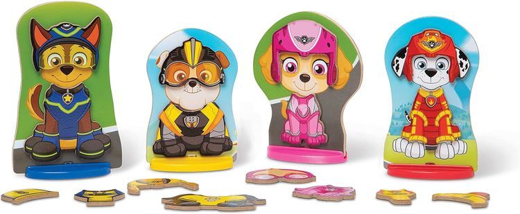 No. 9 - Melissa & Doug PAW Patrol Wooden Magnetic Pretend Play - 4