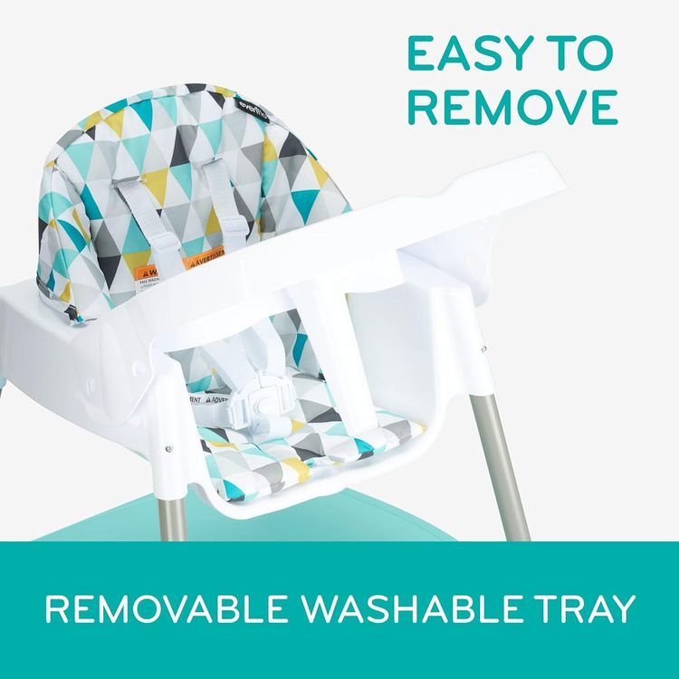 No. 3 - Evenflo 4-in-1 Eat & Grow Convertible High Chair - 3