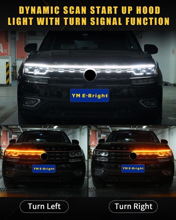 No. 1 - Dynamic Scan Start Up Hood Light Strip - 2