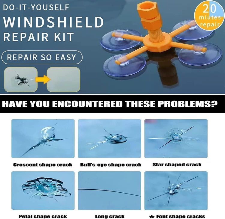 No. 1 - VICKJES Windshield Repair Kit - 5