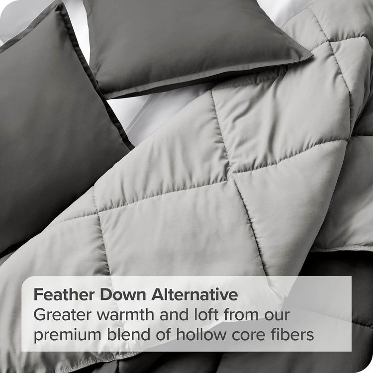 No. 10 - Bare Home Queen Comforter - 4