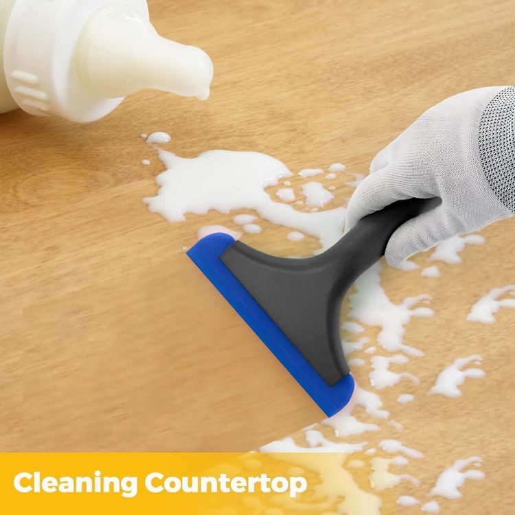No. 8 - Silicone Squeegee Window Shower Squeegee Tool - 4
