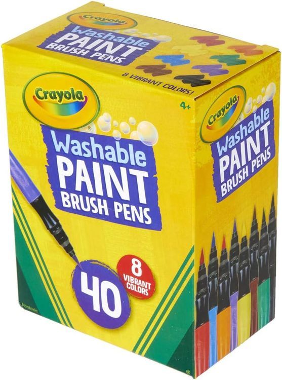 No. 6 - Crayola No-Drip Paint Brush Pens - 2