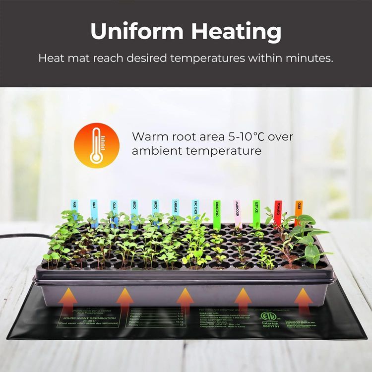 No. 7 - BN-LINK Durable Seedling Hydroponic Heating Pad - 4