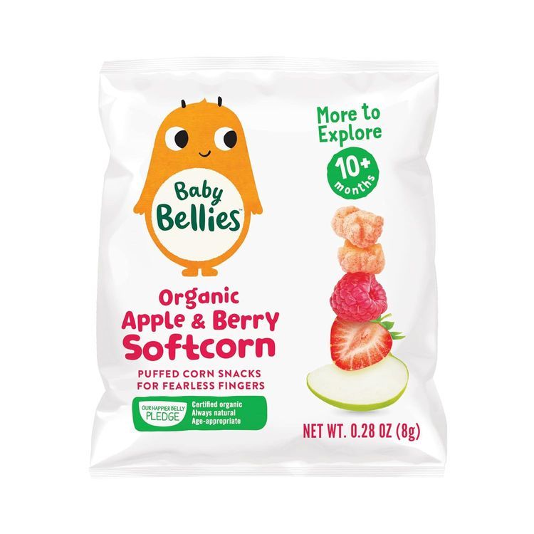 No. 3 - Baby Bellies Organic Apple & Berry Softcorn - 2