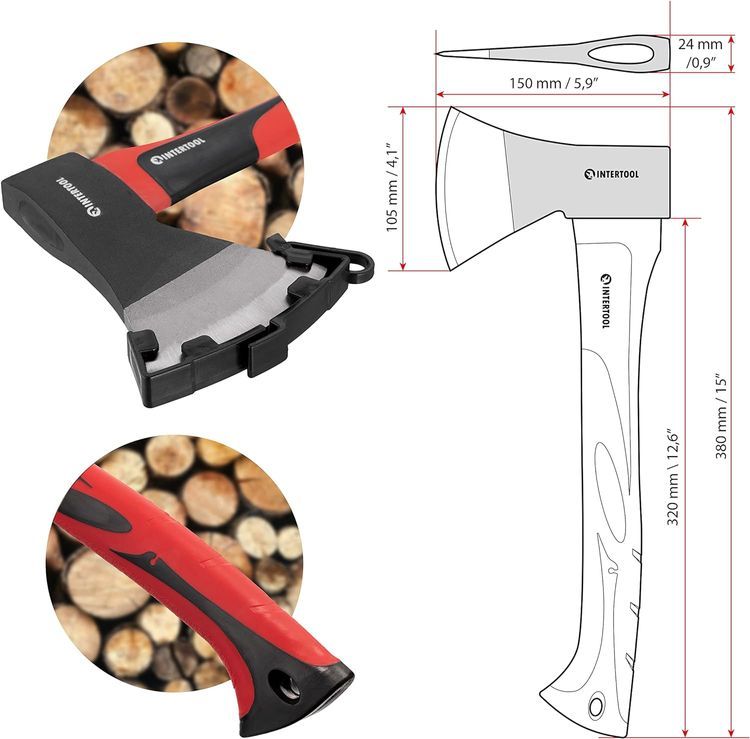 No. 7 - INTERTOOL 15” Hatchet Axe - 3