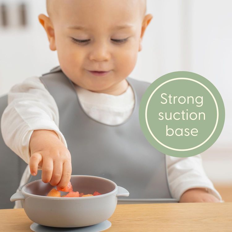 No. 10 - UpwardBaby Silicone Suction Baby Bowl Set - 4