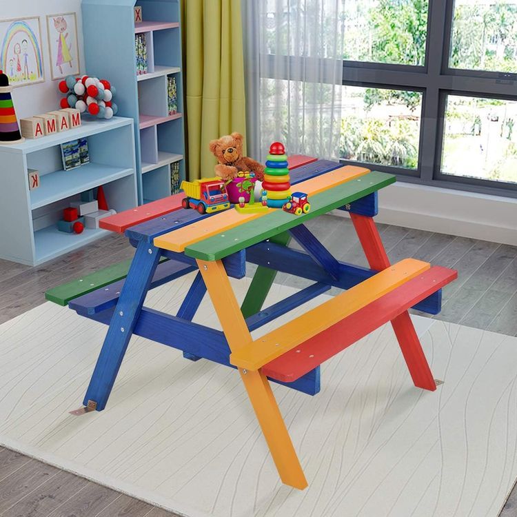 No. 9 - Costzon Kids Picnic Table - 4