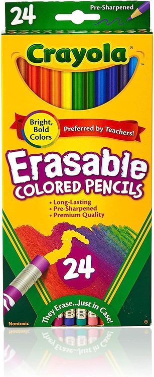 No. 3 - Crayola Erasable Colored Pencils - 1