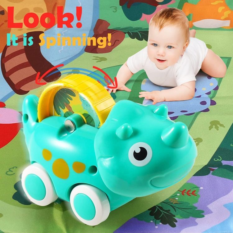 No. 4 - ALASOU Dinosaur Car Toys - 2