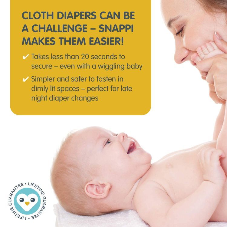 No. 3 - Snappi Cloth Diaper Fasteners - 3