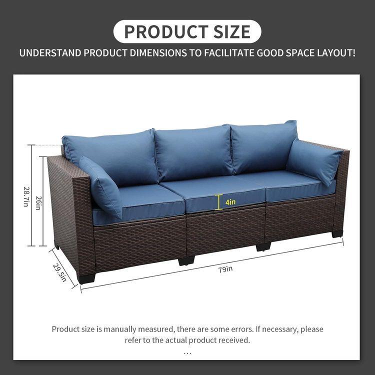 No. 2 - Rattaner Outdoor Patio Sofa - 2