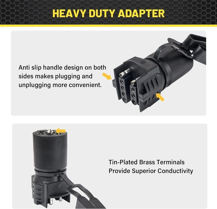 No. 8 - Oyviny 7 Pin to 4/5 Pin Trailer Adapter - 3