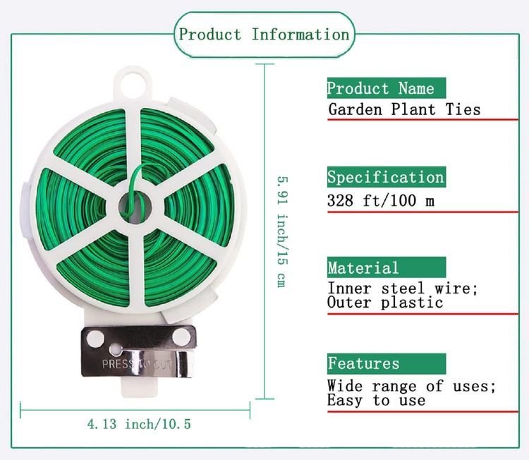 No. 5 - WFAUIBR Garden Twine & Twist Ties - 2