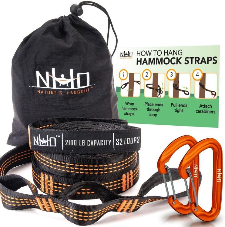 No. 10 - Nature's Hangout Hammock Straps - 1