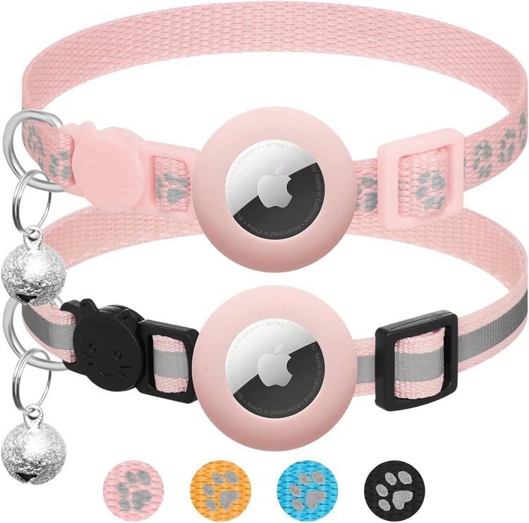 No. 8 - LAFAYI Cat Collar with AirTag Holder - 1