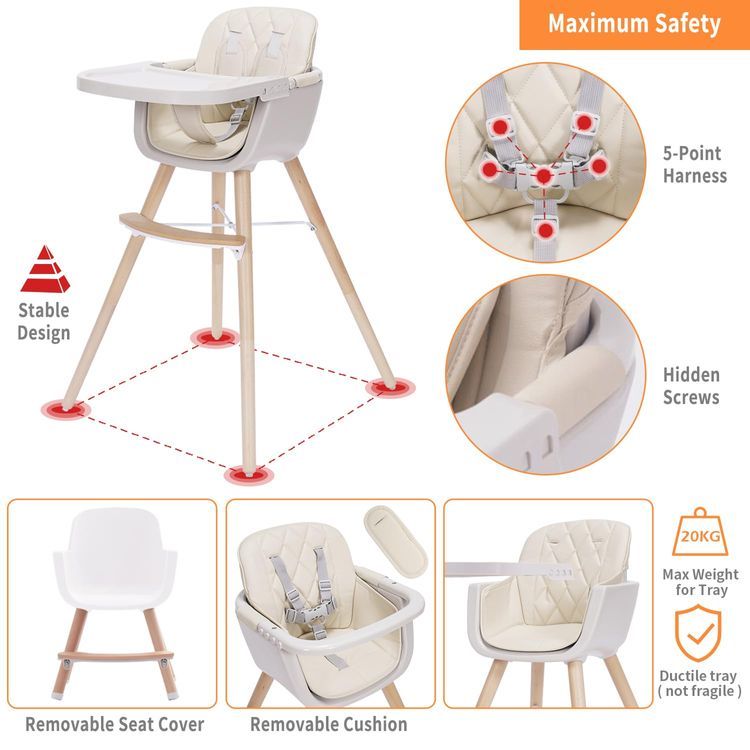 No. 10 - Mallify Baby Highchair - 3