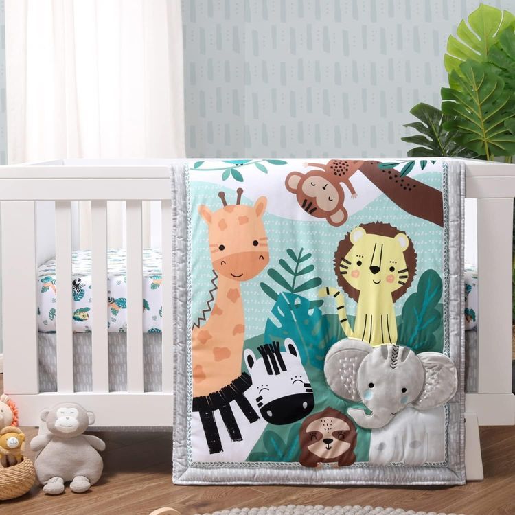 No. 8 - The Peanutshell 3 Piece Crib Bedding Set - 1