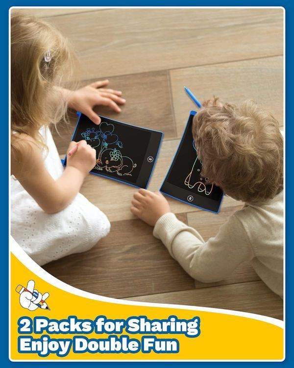 No. 9 - TEKFUN 2 Pack LCD Writing Tablet with 4 Stylus - 2