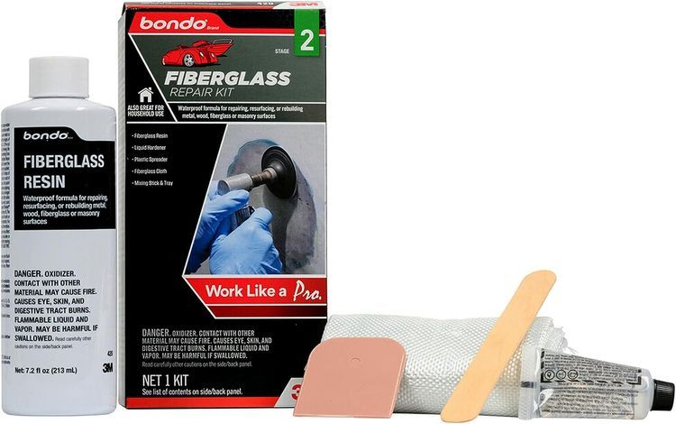 No. 6 - Bondo Fiberglass Resin Repair Kit - 1