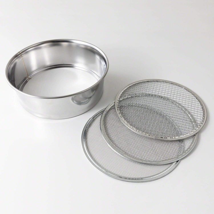 No. 9 - Wazakura Stainless Steel Garden Soil Sieve Set - 2