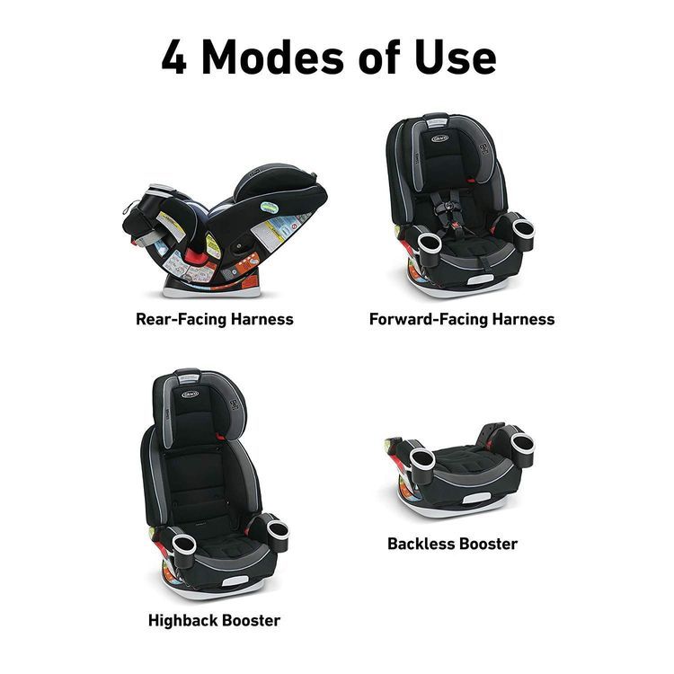 No. 6 - Graco 4Ever All-in-1 Convertible Car Seat - 3