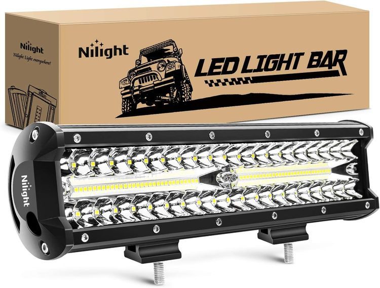 No. 10 - Nilight Led Light Bar 12Inch 300W - 1