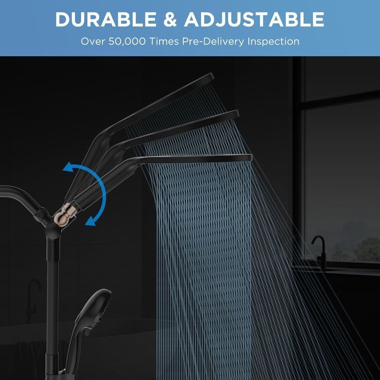 No. 8 - MakeFit 21-mode Dual Handheld Shower Head Combo - 2