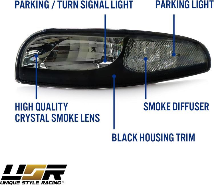 No. 5 - USR UNIQUE STYLE RACING Cornering & Side Marker Light Assemblies - 5