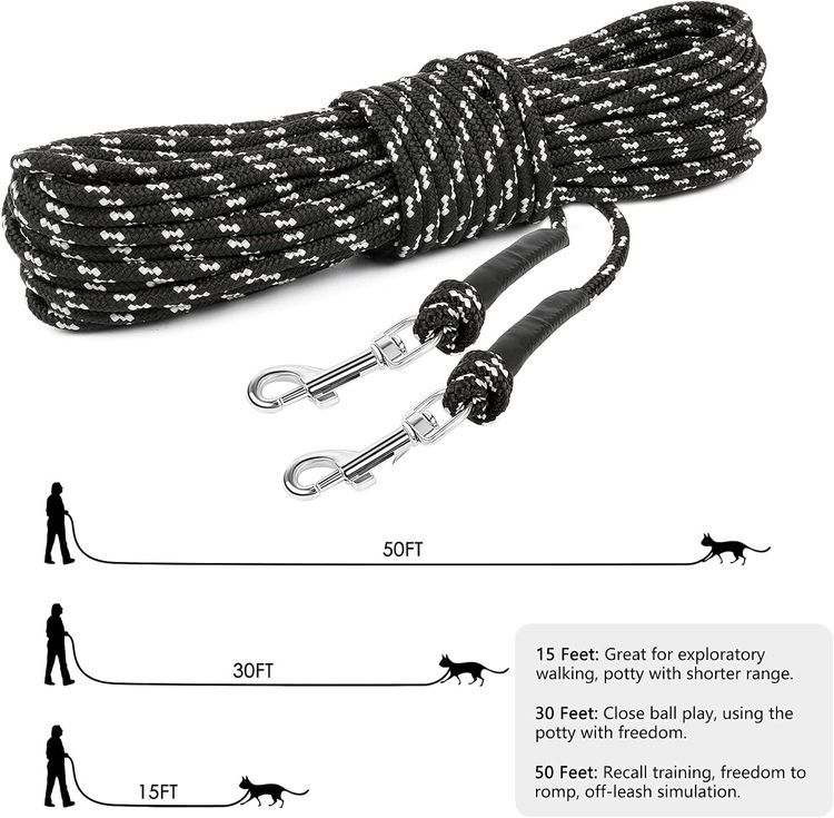 No. 2 - Rypet Reflective Cat Long Leash - 3