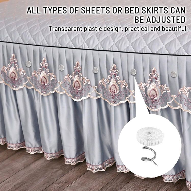 No. 8 - Mandalahuang 12 Pcs Bedskirt Pins - 5