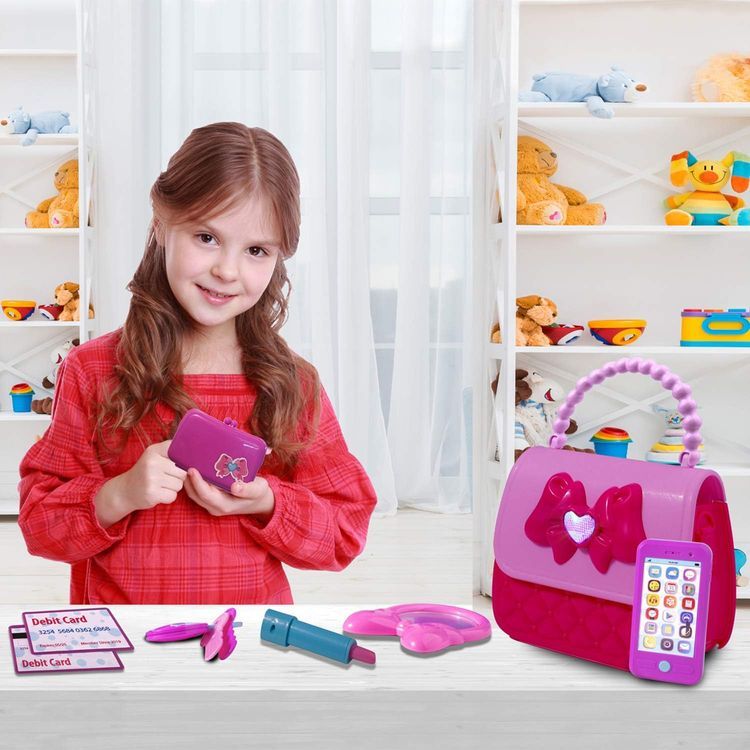 No. 9 - Playkidz Pretend Play Kids Purse - 4