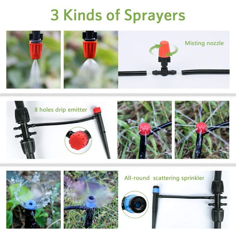 No. 10 - MIXC Micro Drip Irrigation Kit - 2