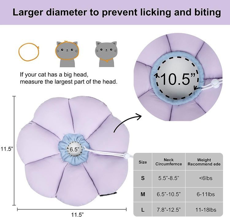 No. 6 - H HIDREAM Cat Cone Collar - 5