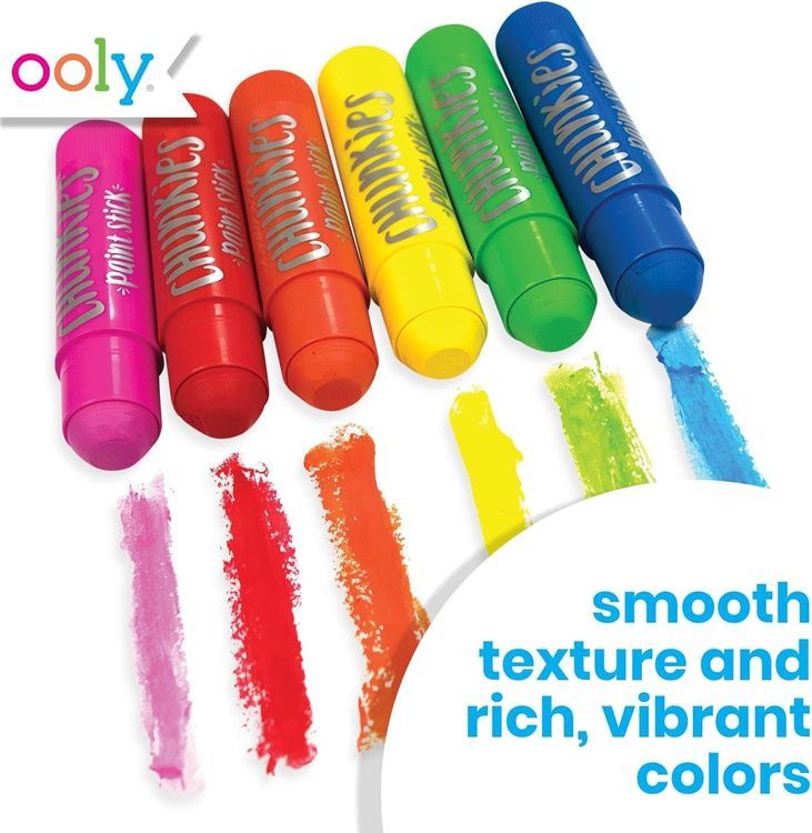 No. 9 - OOLY Chunkies Twistable Tempera Paint Sticks - 4