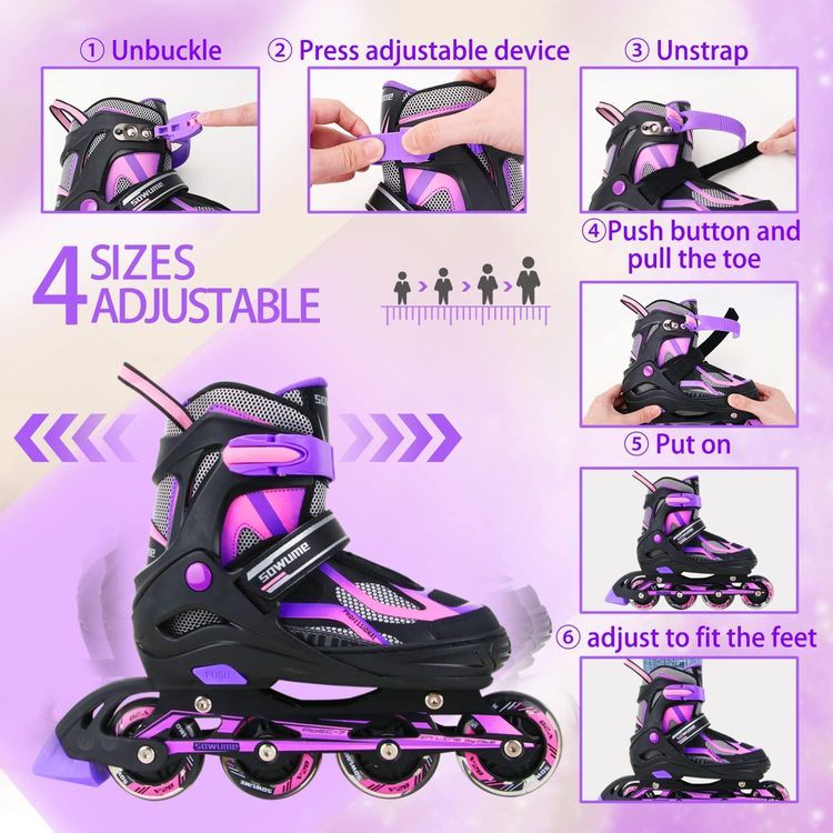 No. 9 - Sowume Children's Inline Skates - 2