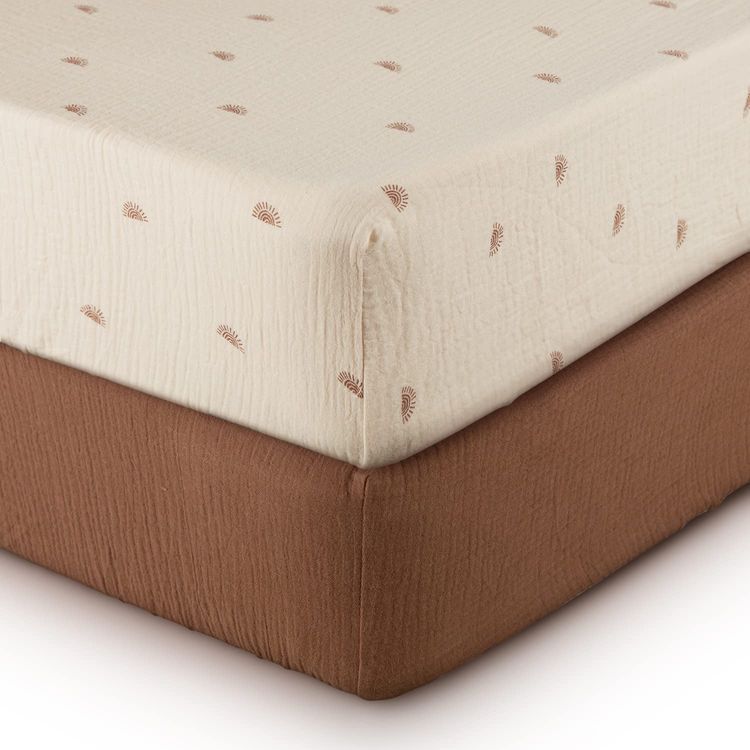 No. 10 - Muslin Crib Sheets - 1