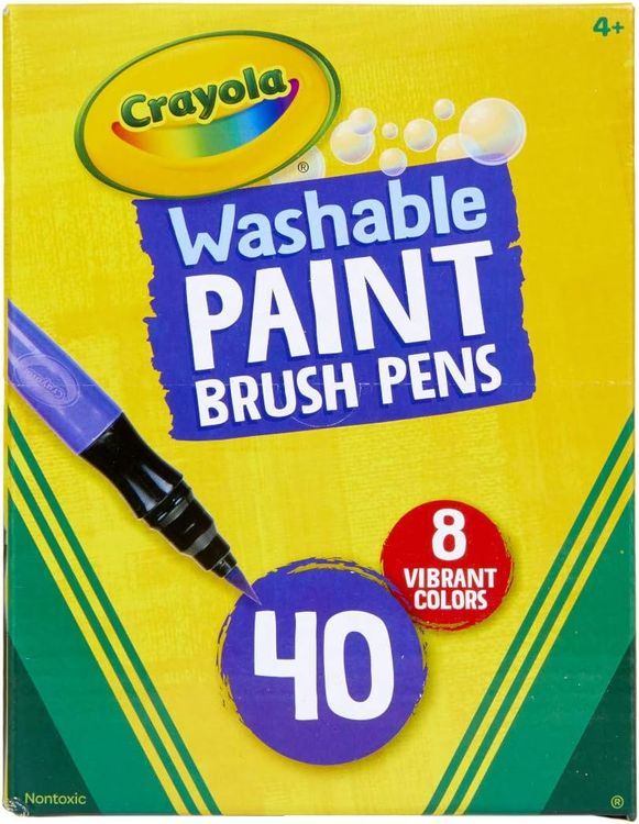 No. 6 - Crayola No-Drip Paint Brush Pens - 1