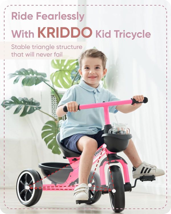 No. 2 - KRIDDO Kids Tricycle - 2