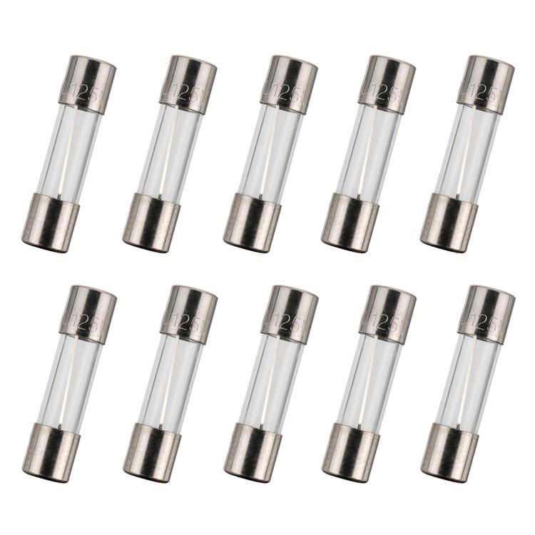 No. 5 - BOJACK 10 Pcs Fast-Blow Glass Fuse - 1