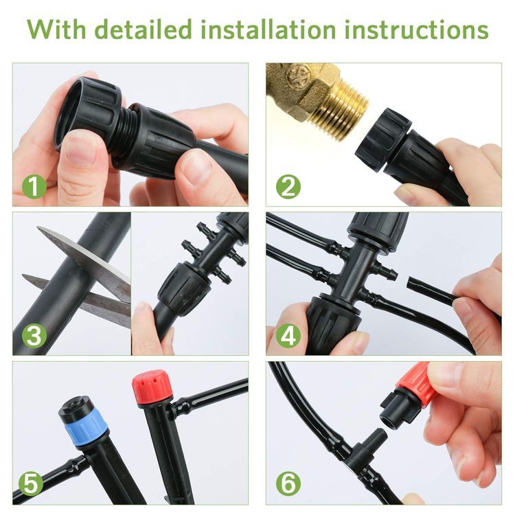 No. 10 - MIXC Micro Drip Irrigation Kit - 5