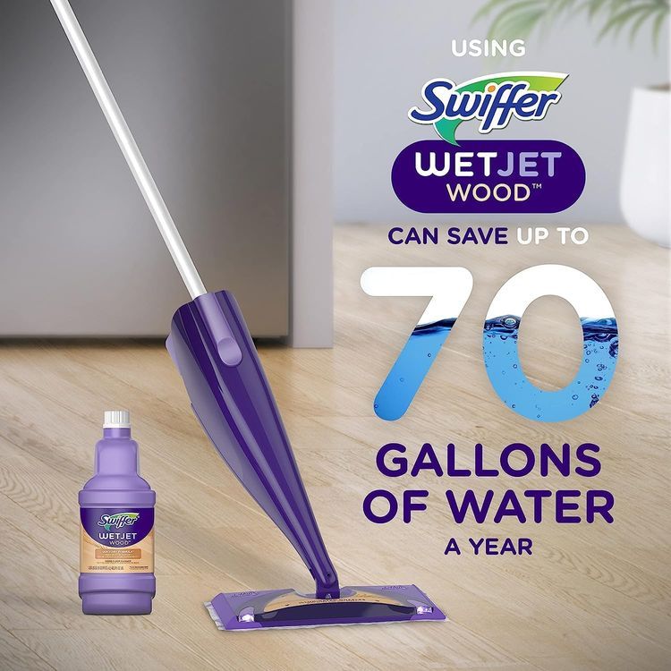 No. 4 - Swiffer WetJet Wood Refill Bundle - 5